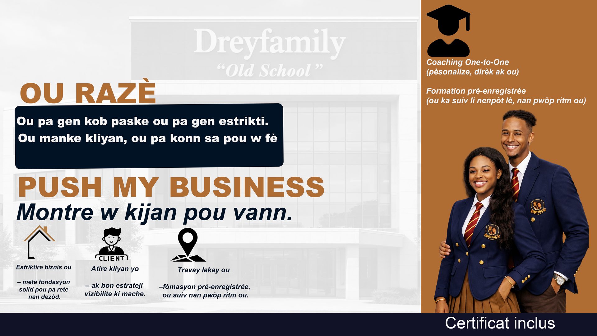 Coaching et formations, DreyFamily