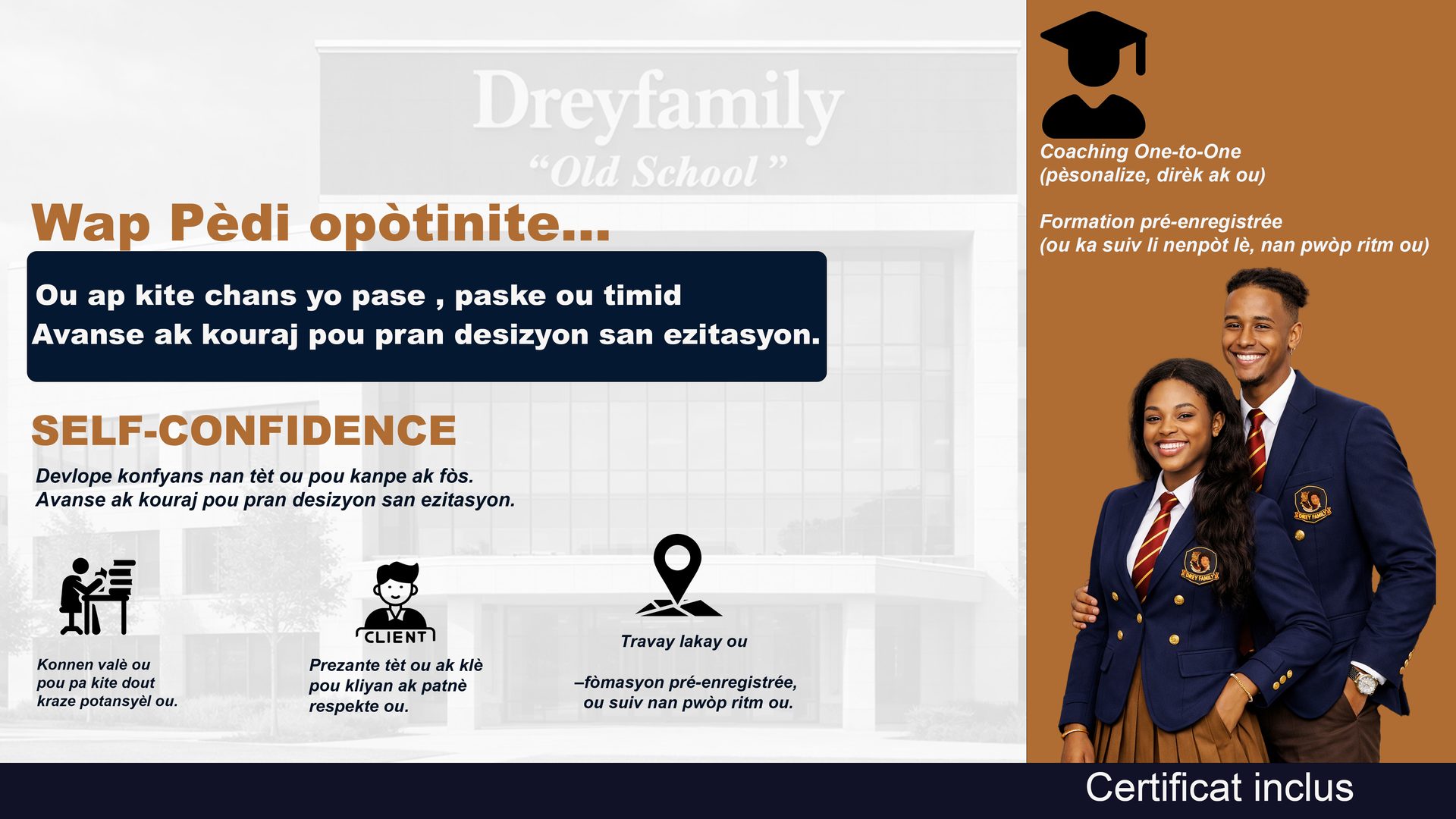 Coaching et formations, DreyFamily