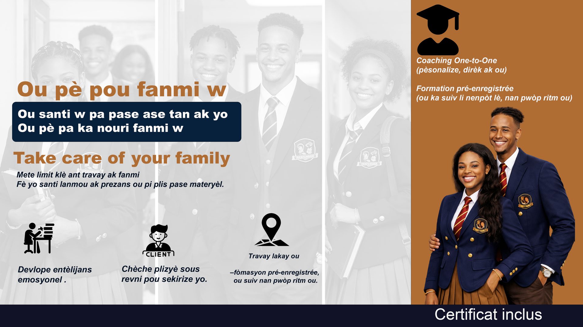 Coaching et formations, DreyFamily